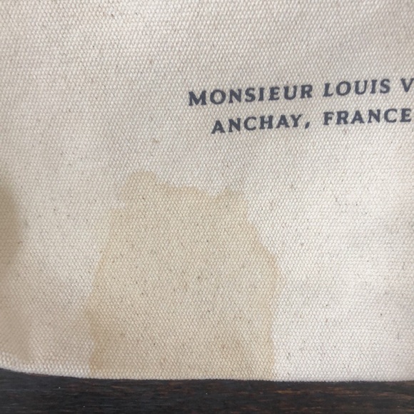 Louis Vuitton 200 Anniversary trunks exhibition canvas  tote + book Authentic - Picture 9 of 12